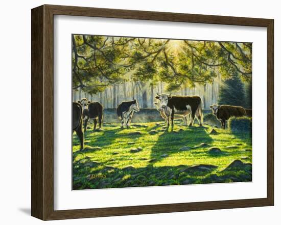 Lucky Bull-Bruce Dumas-Framed Giclee Print