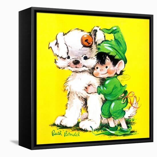 Lucky Bunny - Jack & Jill-George Lesnak-Framed Premier Image Canvas