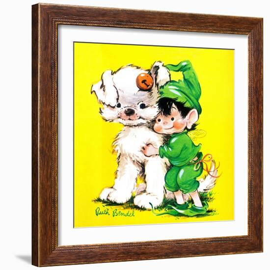 Lucky Bunny - Jack & Jill-George Lesnak-Framed Giclee Print