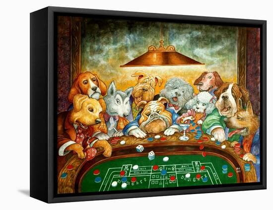 Lucky Dogs-Bill Bell-Framed Premier Image Canvas