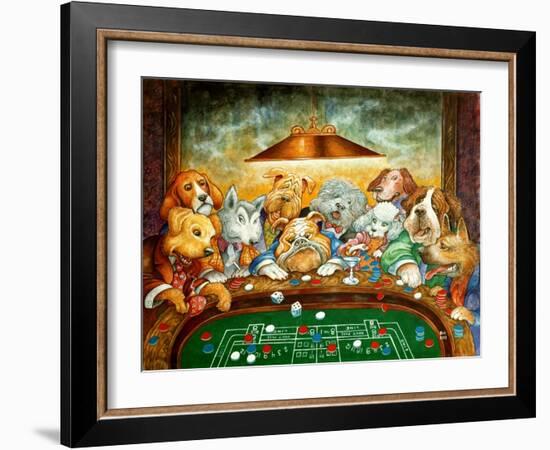 Lucky Dogs-Bill Bell-Framed Giclee Print