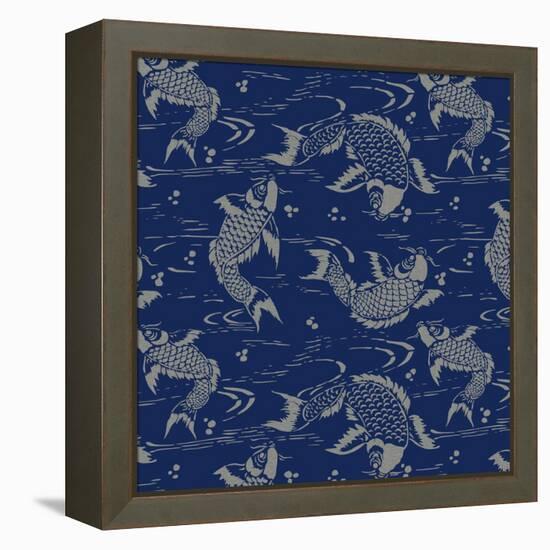 Lucky Fish-null-Framed Premier Image Canvas