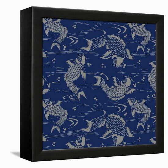 Lucky Fish-null-Framed Premier Image Canvas