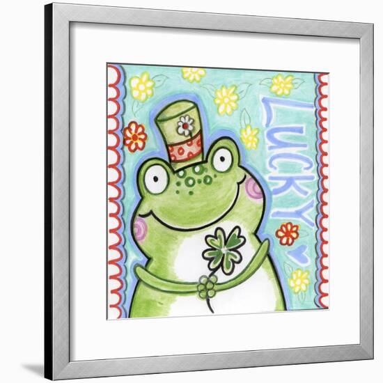 Lucky Frog-Valarie Wade-Framed Giclee Print