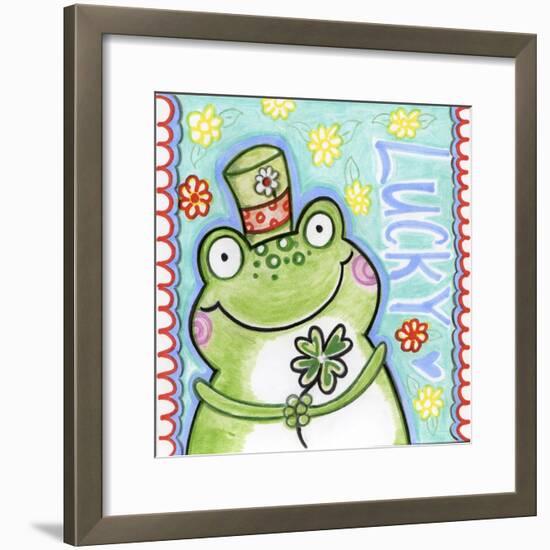 Lucky Frog-Valarie Wade-Framed Giclee Print