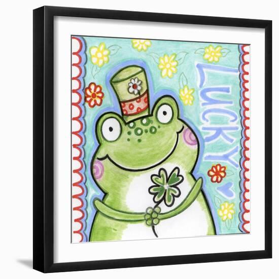 Lucky Frog-Valarie Wade-Framed Giclee Print