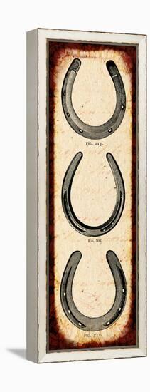 Lucky Horseshoes-Piddix-Framed Stretched Canvas