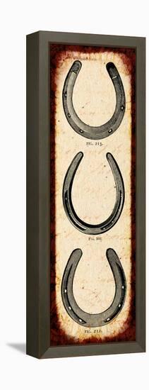 Lucky Horseshoes-Piddix-Framed Stretched Canvas