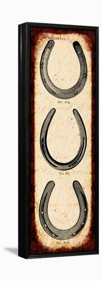 Lucky Horseshoes-Piddix-Framed Stretched Canvas