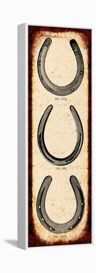Lucky Horseshoes-Piddix-Framed Stretched Canvas