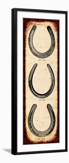 Lucky Horseshoes-Piddix-Framed Art Print