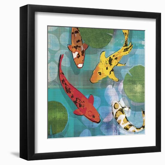 Lucky Koi I-Tandi Venter-Framed Giclee Print