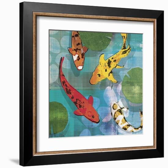 Lucky Koi I-Tandi Venter-Framed Giclee Print