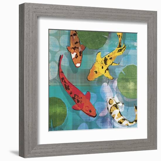 Lucky Koi I-Tandi Venter-Framed Giclee Print