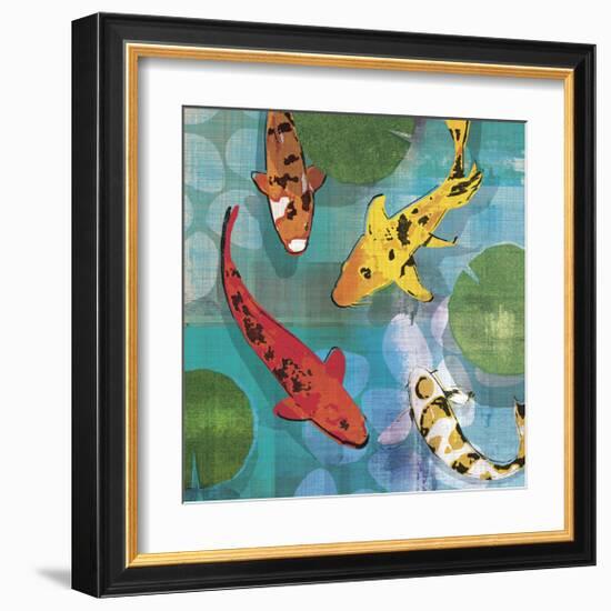 Lucky Koi I-Tandi Venter-Framed Giclee Print