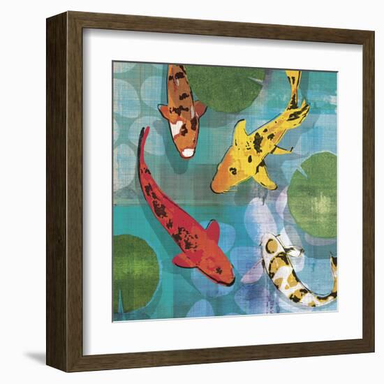 Lucky Koi I-Tandi Venter-Framed Giclee Print