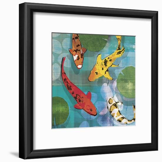 Lucky Koi I-Tandi Venter-Framed Giclee Print