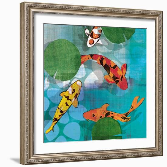 Lucky Koi II-Tandi Venter-Framed Art Print