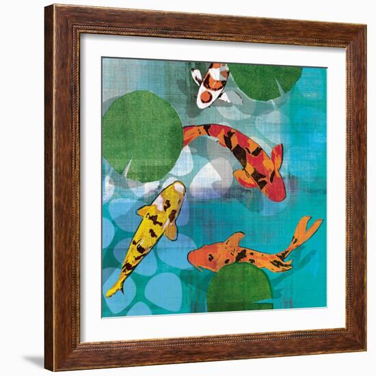 Lucky Koi II-Tandi Venter-Framed Art Print