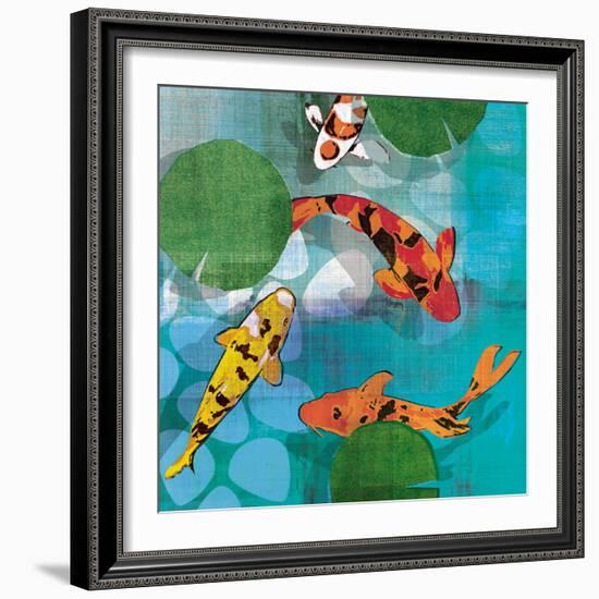 Lucky Koi II-Tandi Venter-Framed Art Print