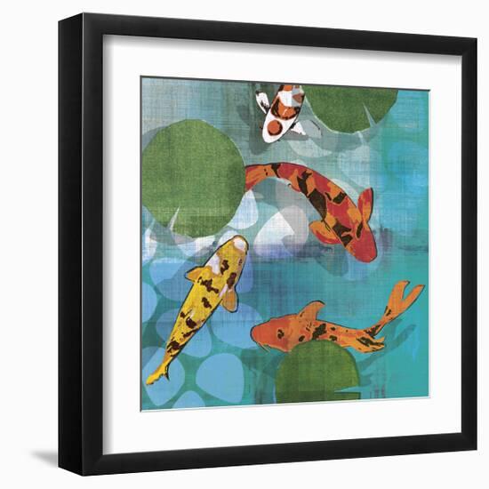 Lucky Koi II-Tandi Venter-Framed Giclee Print