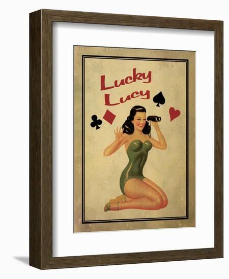 Lucky Lucy-Jason Giacopelli-Framed Premium Giclee Print