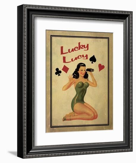 Lucky Lucy-Jason Giacopelli-Framed Premium Giclee Print