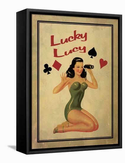 Lucky Lucy-Jason Giacopelli-Framed Stretched Canvas