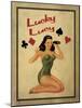 Lucky Lucy-Jason Giacopelli-Mounted Art Print