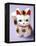 Lucky Mascot Cat (Maneki-Nekko), Japan-null-Framed Premier Image Canvas