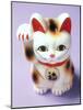 Lucky Mascot Cat (Maneki-Nekko), Japan-null-Mounted Photographic Print