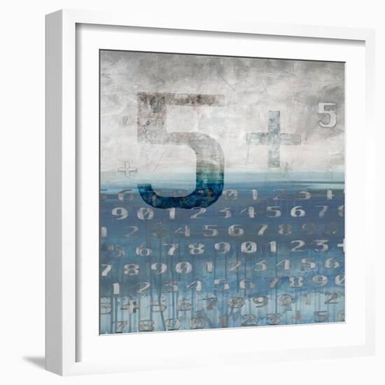 Lucky Numbers 1-Sara Abbott-Framed Premium Giclee Print