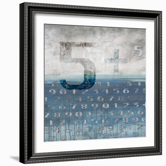 Lucky Numbers 1-Sara Abbott-Framed Premium Giclee Print
