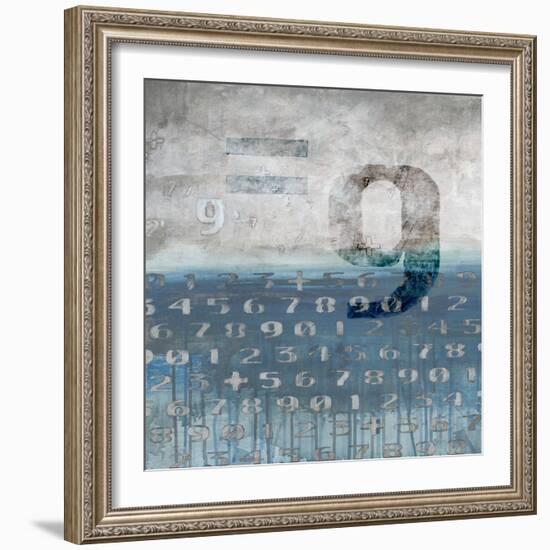 Lucky Numbers 2-Sara Abbott-Framed Art Print