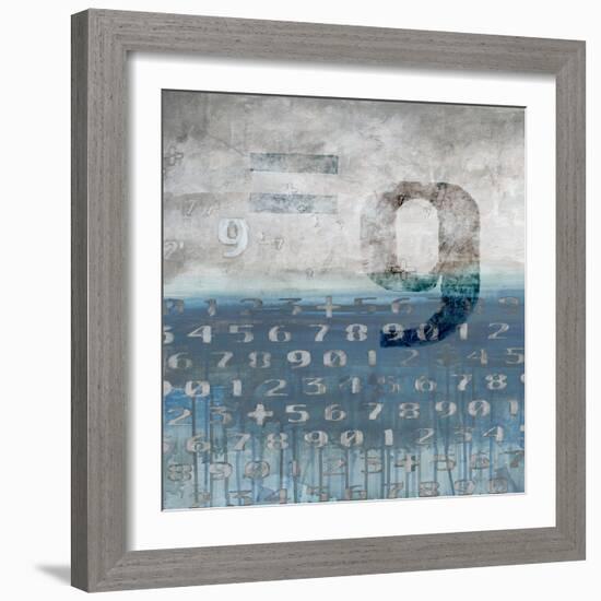 Lucky Numbers 2-Sara Abbott-Framed Art Print