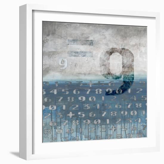 Lucky Numbers 2-Sara Abbott-Framed Art Print