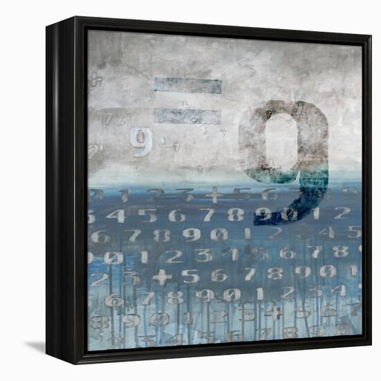 Lucky Numbers 2-Sara Abbott-Framed Stretched Canvas