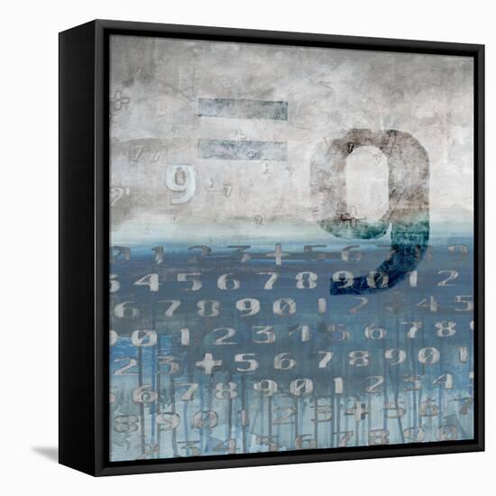 Lucky Numbers 2-Sara Abbott-Framed Stretched Canvas