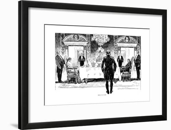 Lucky Rich, 1896-Charles Dana Gibson-Framed Giclee Print