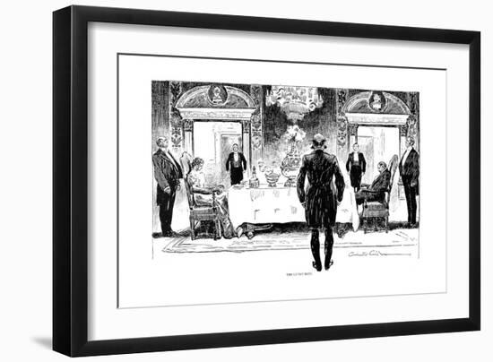 Lucky Rich, 1896-Charles Dana Gibson-Framed Giclee Print