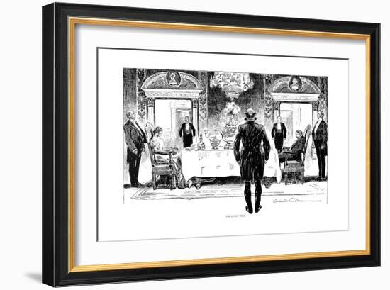 Lucky Rich, 1896-Charles Dana Gibson-Framed Giclee Print