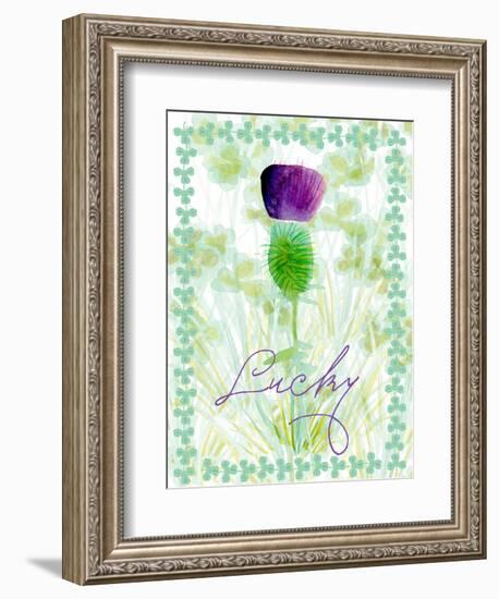 Lucky Shamrock I-Alicia Ludwig-Framed Art Print