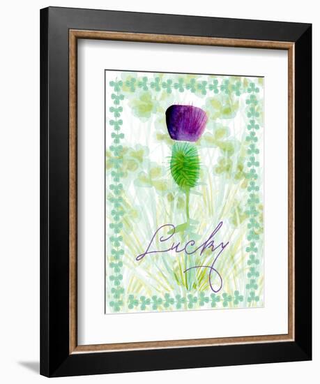 Lucky Shamrock I-Alicia Ludwig-Framed Art Print