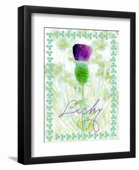 Lucky Shamrock I-Alicia Ludwig-Framed Art Print