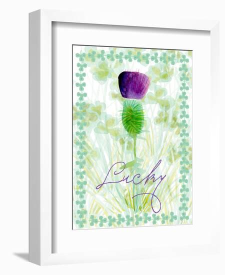 Lucky Shamrock I-Alicia Ludwig-Framed Art Print