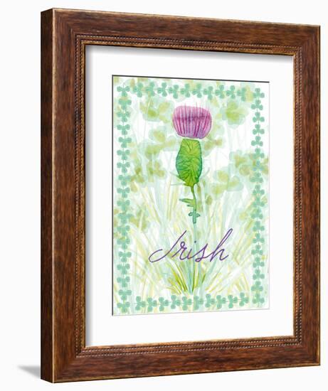 Lucky Shamrock II-Alicia Ludwig-Framed Art Print