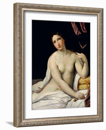 Lucrece  Lucrece (Lucrezia, Lucretia, Dame Romaine Du 6Eme Siecle Avant Jc) Se Suicide Apres Avoir-Guido Reni-Framed Giclee Print