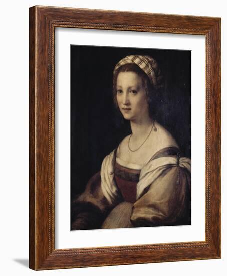 Lucrecia Baccio Del Felde-Andrea del Sarto-Framed Giclee Print