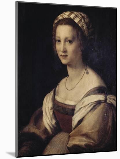 Lucrecia Baccio Del Felde-Andrea del Sarto-Mounted Giclee Print