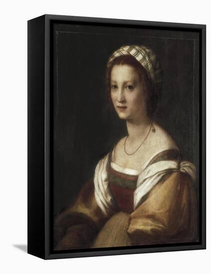 Lucrecia Di Baccio-Andrea del Sarto-Framed Stretched Canvas